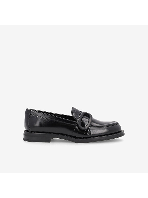 Frau Kadın Siyah Loafer 90S4 ORTISEI