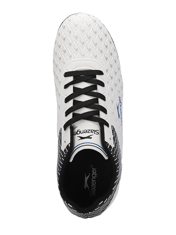 CYCLE I KRP Unisex Çocuk Halı Saha Beyaz / Siyah Futbol Ayakkabısı - Görsel 3