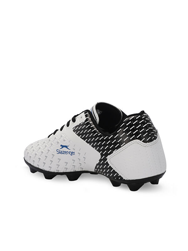 CYCLE I KRP Unisex Çocuk Halı Saha Beyaz / Siyah Futbol Ayakkabısı - Görsel 5