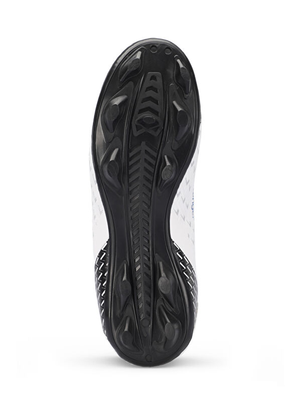 CYCLE I KRP Unisex Çocuk Halı Saha Beyaz / Siyah Futbol Ayakkabısı - Görsel 7