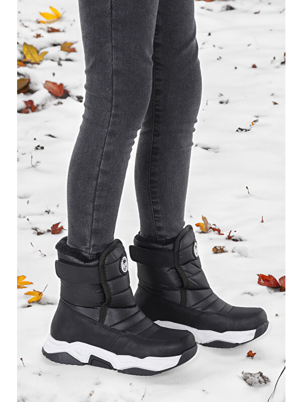 Monny Cırtlı Kız Çocuk Kar Botu - Görsel 4