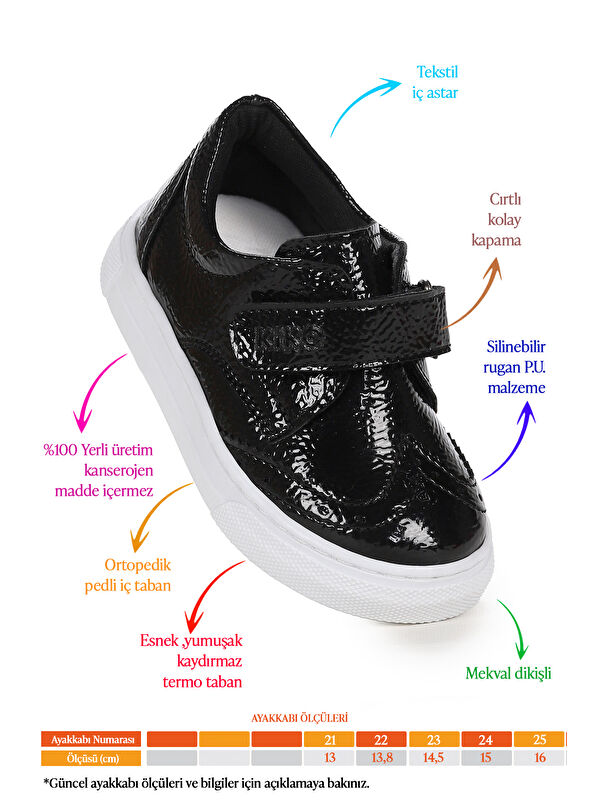 Richie Rugan Cırtlı Günlük Erkek Bebek Casual Ayakkabı - Görsel 3