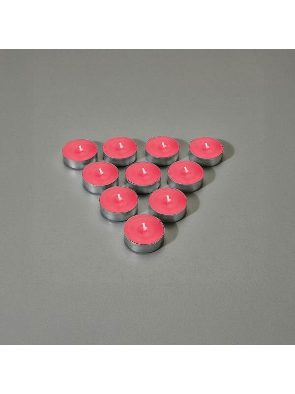 Mumsan 25'li Tealight Mum - Kırmızı - 3,8 cm