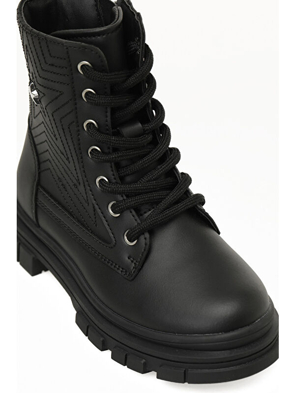 SRİN.P5PR Siyah Kız Çocuk Worker Bot - Görsel 8