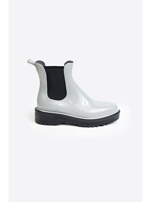 Parlak Chelsea Yağmur Botu - Görsel 2