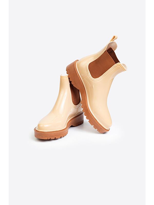 Parlak Chelsea Yağmur Botu - Görsel 6
