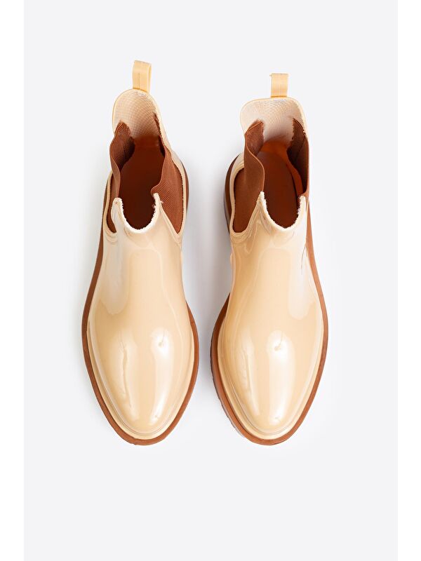 Parlak Chelsea Yağmur Botu - Görsel 7