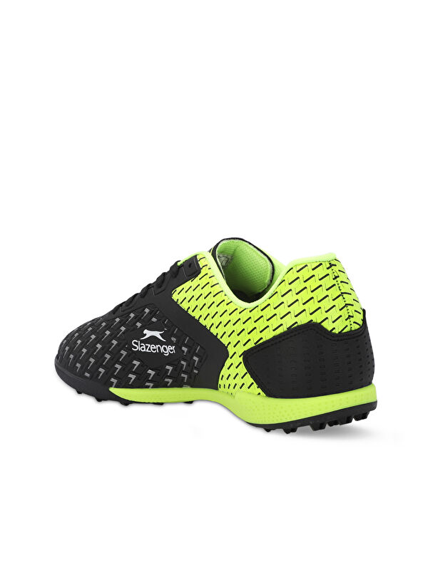 CYCLE I HS Unisex Çocuk Halı Saha Siyah / Yeşil Futbol Ayakkabısı - Görsel 4
