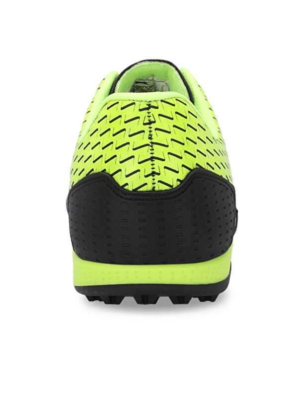 CYCLE I HS Unisex Çocuk Halı Saha Siyah / Yeşil Futbol Ayakkabısı - Görsel 6