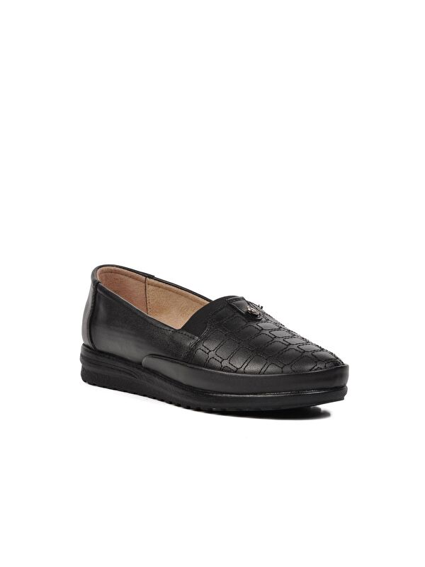 Siyah Kadın Klasik Ayakkabı 146 - Görsel 4