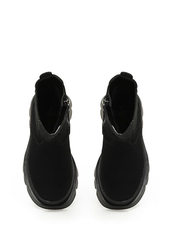 VINKY T STK P 3PR Siyah Kız Çocuk Biker Bot - Görsel 5