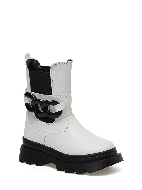 HERAS T STK P 3PR Beyaz Kız Çocuk Biker Bot - Görsel 3