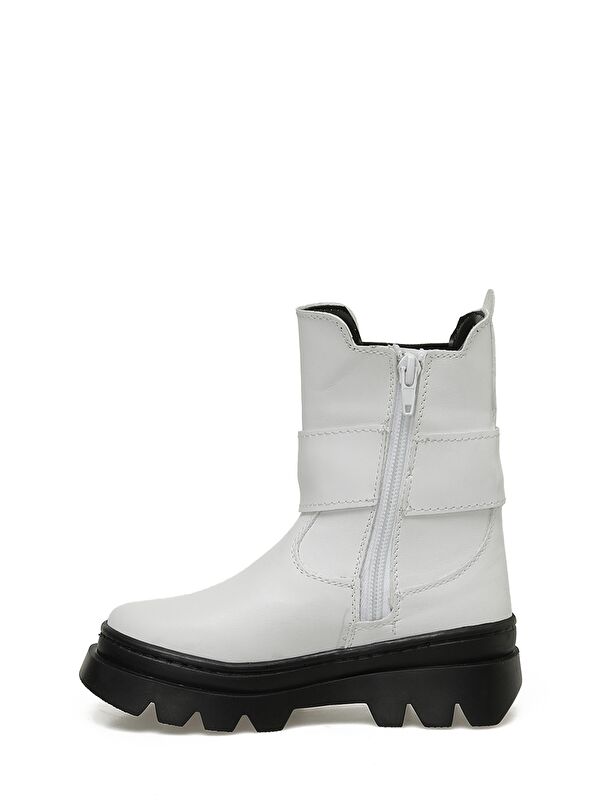 HERAS T STK P 3PR Beyaz Kız Çocuk Biker Bot - Görsel 4