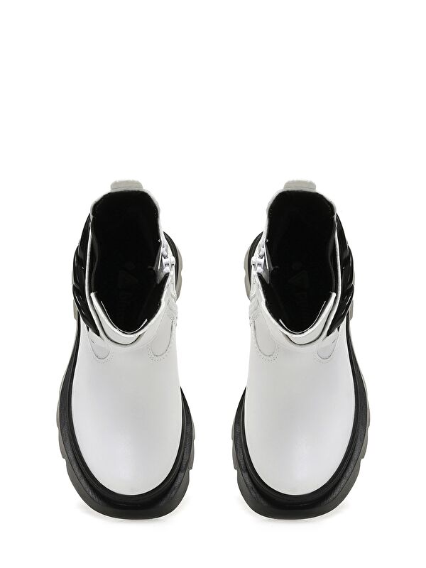 HERAS T STK P 3PR Beyaz Kız Çocuk Biker Bot - Görsel 5