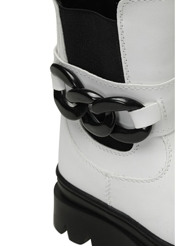 HERAS T STK P 3PR Beyaz Kız Çocuk Biker Bot - Görsel 8