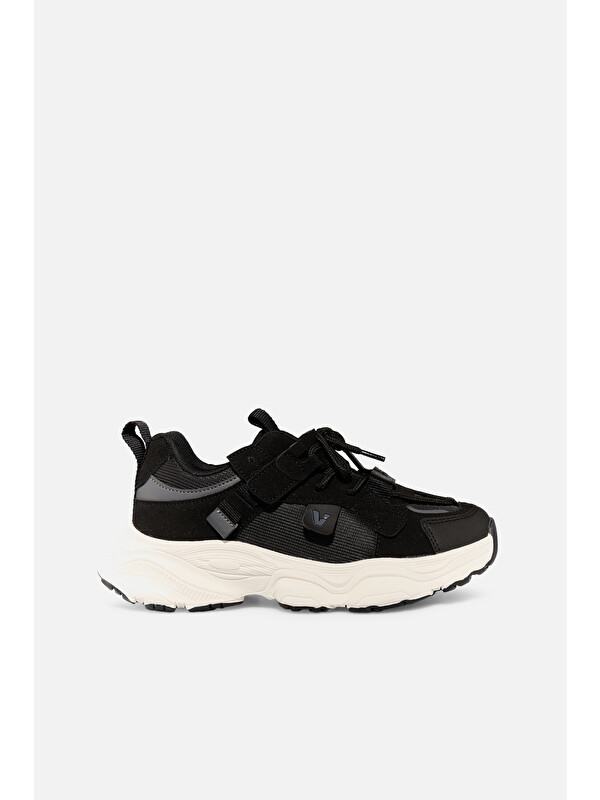 Vicco Ceni Basic Unisex Çocuk Siyah Spor Ayakkabı