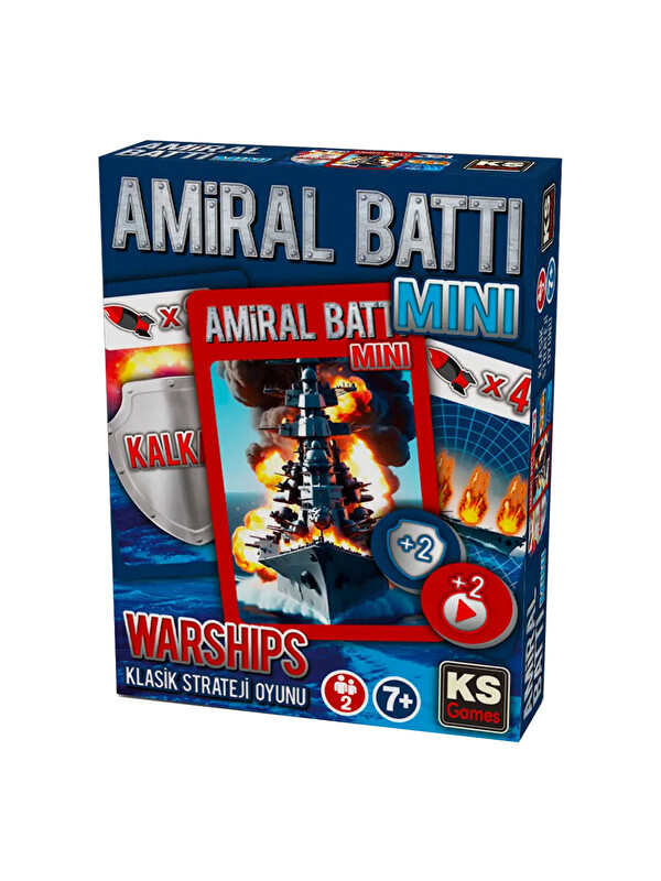 KS GAMES Amiral Battı Mini Kutu Oyunu 25126