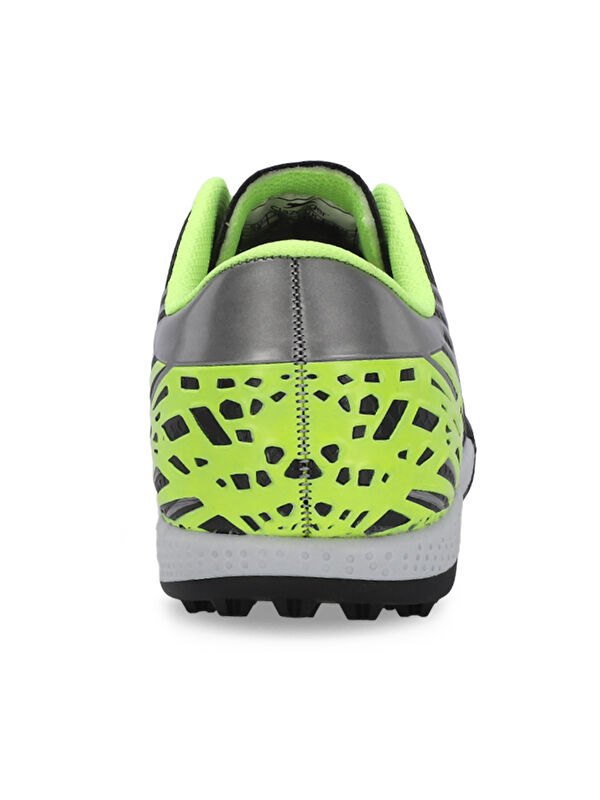 CARLO I Unisex Çocuk Halı Saha Siyah / Yeşil Futbol Ayakkabısı - Görsel 5