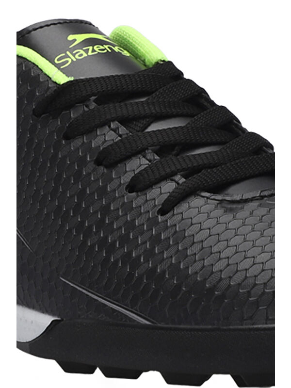 CARLO I Unisex Çocuk Halı Saha Siyah / Yeşil Futbol Ayakkabısı - Görsel 7