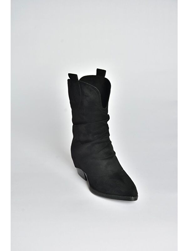 Siyah Kadın Bot V404041002 - Görsel 3