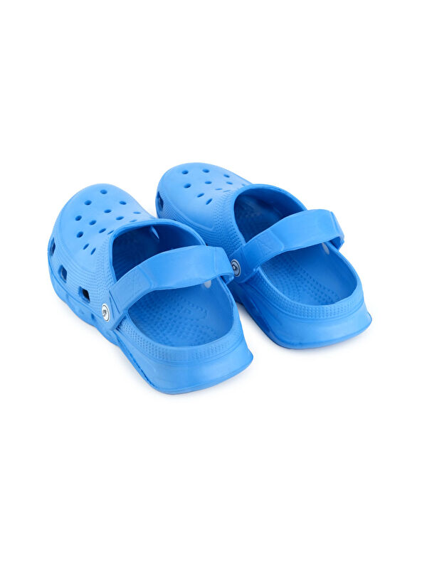 Erkek Yazlık Eva Islak Zemine Uygun Ev Bahçe Sabo Sandalet Terlik - Görsel 5