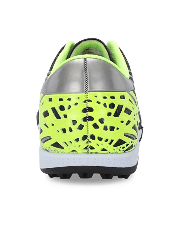 CARLO I Erkek Futbol Ayakkabı Siyah / Yeşil - Görsel 6