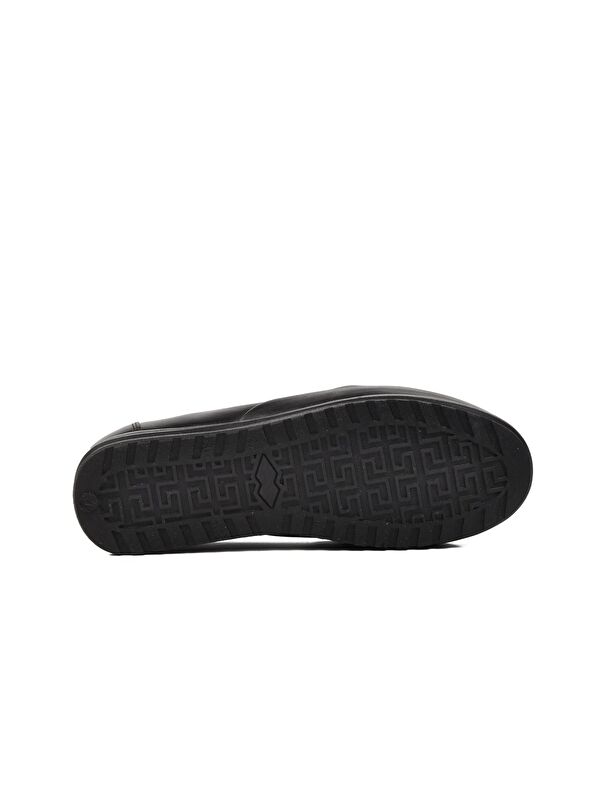 Siyah Hakiki Deri Kadın Ayakkabı 151 - Görsel 6