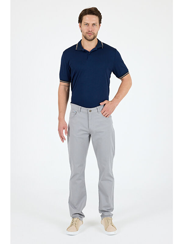 Rodi Erkek Regular Fit Gabardin PamukElastan Rahat Günlük Klasik Düz Kesim Pantolon 1162