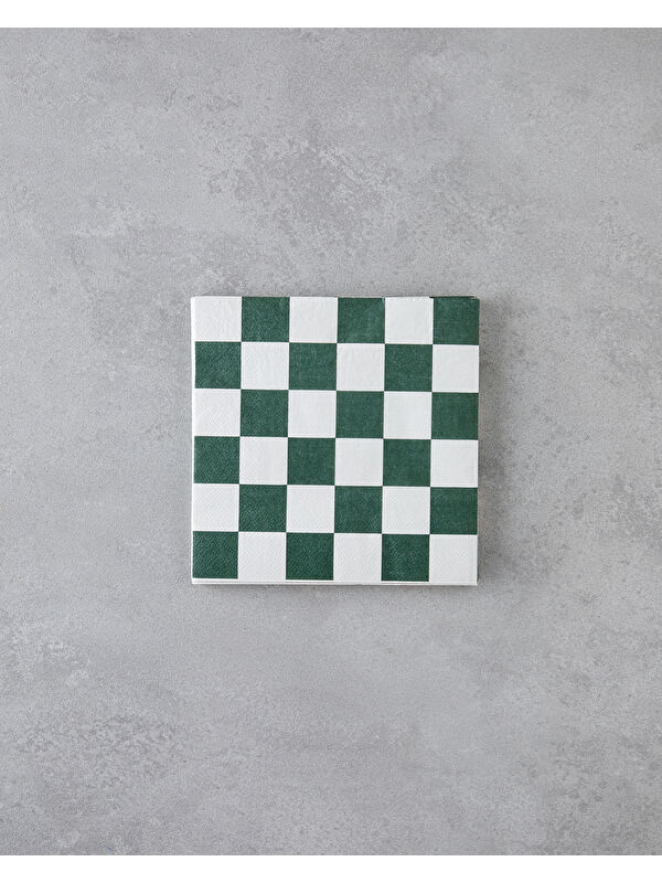 English Home Dalmata 20'li Kağıt Peçete 33x33 cm Yeşil