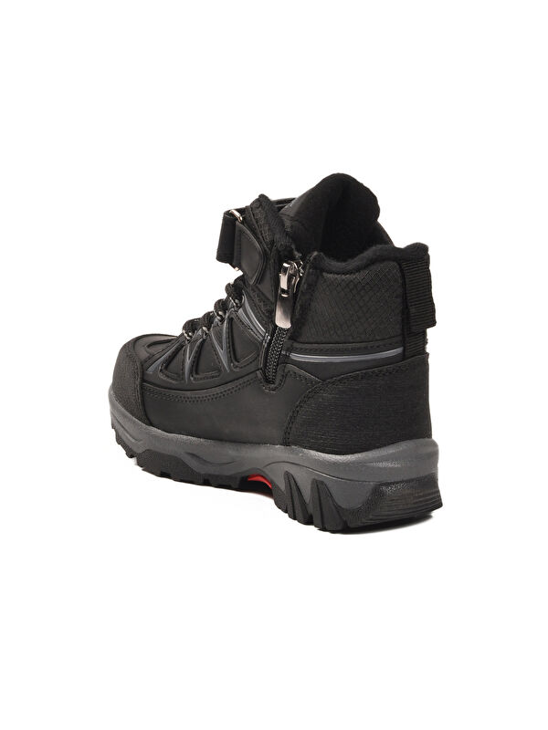 Siyah Polarlı Kaymaz Taban Çocuk Outdoor Bot 2301 P - Görsel 5