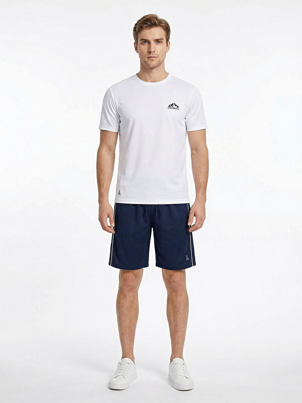 ORENDAHİLL ORENDAHILL Erkek Spor Şort Hızlı Kuruyan Esnek Regular Fit Trim Biyeli Activewear
