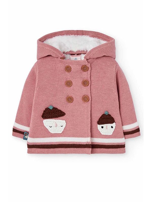 Boboli Kız Bebek Meyve Desenli Ceket