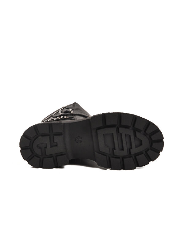 Siyah İçi Polarlı Kaymaz Kız Çocuk Bot Dante F - Görsel 6