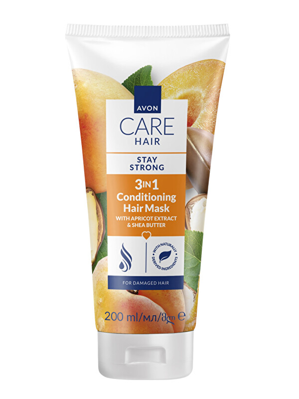 AVON Care Kayısı Özü ve Shea Yağı İçeren 3’ü 1 Arada Saç Maskesi 200ml