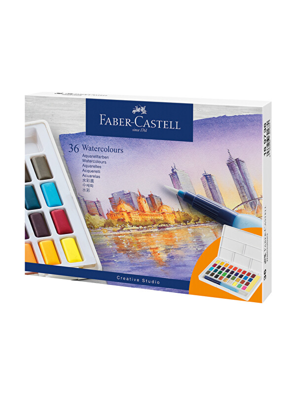 Faber-Castell Creatıve Studio Suluboya Tableti 36'lı