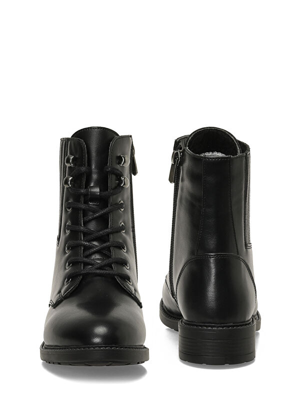 324075.Z 5PR Siyah Kadın Düz Bot - Görsel 6