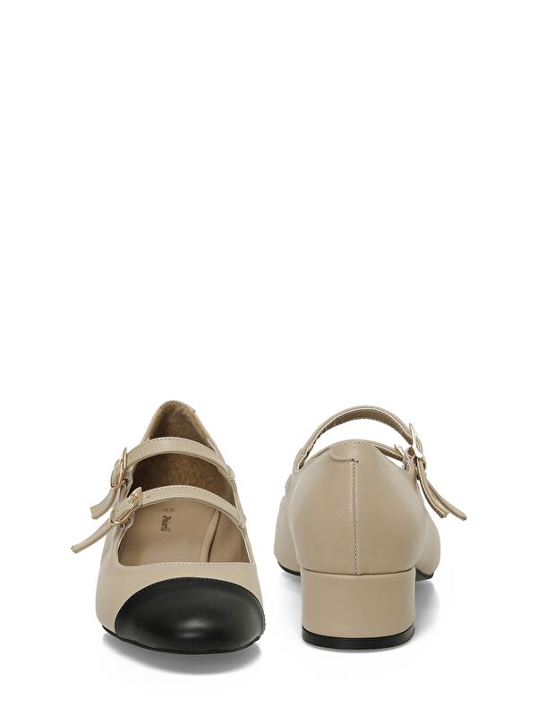 325038.Z 5FX Krem Kadın Topuklu Ayakkabı - Görsel 6