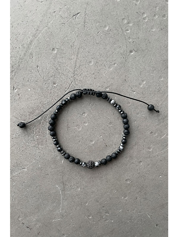 HYMAN Unisex Doğal Taş Ayarlanabilir Bileklik