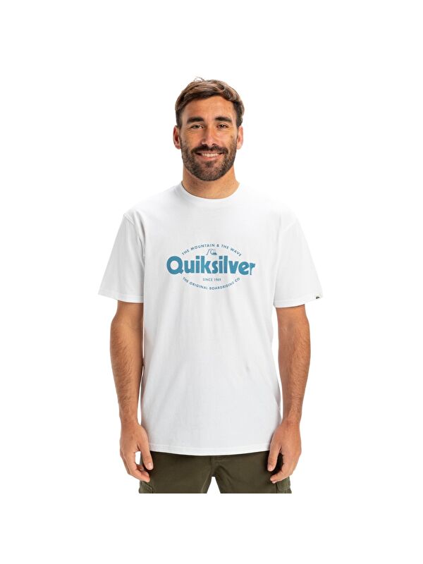 Quiksilver Ev Three Seas Erkek Mavi Tişört