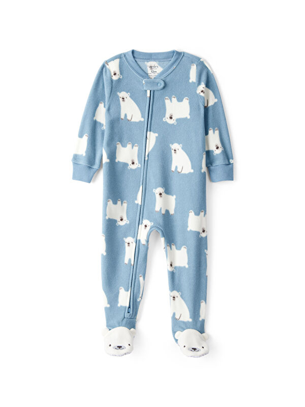 Carter's Erkek Bebek Yeşil Polar Tulum