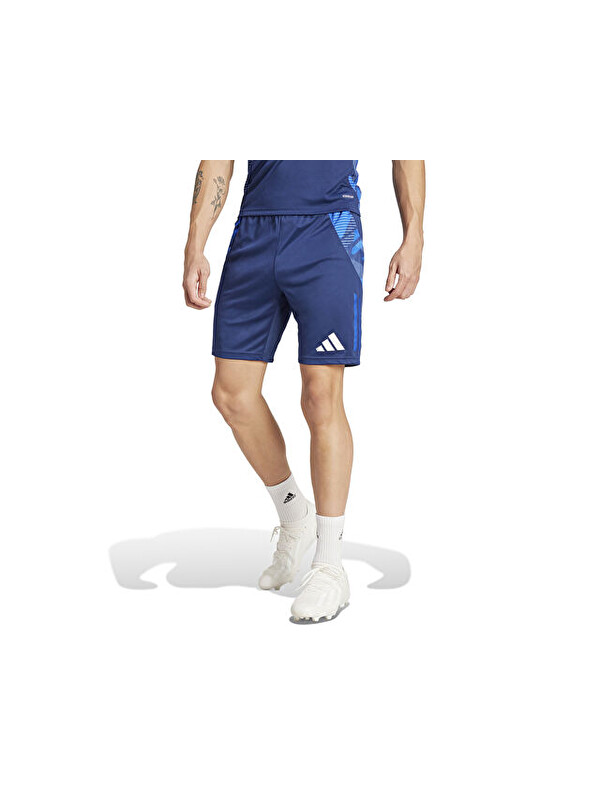 Adidas Tiro24 C Tr Sho Erkek Futbol Antrenman Şortu IR5485 Lacivert