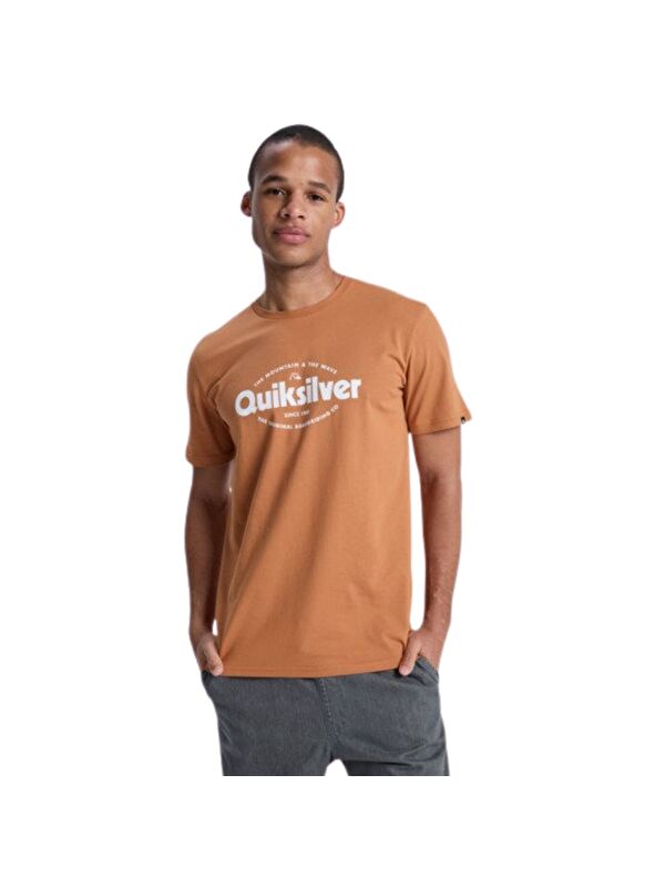 Quiksilver Slub Roundneck Erkek Beyaz Tişört