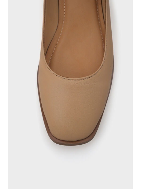 Beth Hakiki Deri Mary Jane Kadın Ayakkabı - Görsel 4