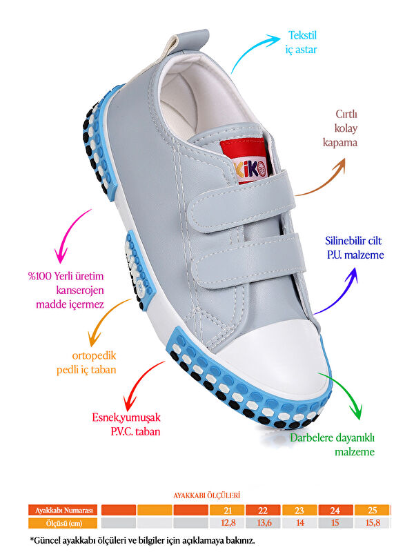 Kach Cırtlı Erkek Bebek Günlük Spor Ayakkabı - Görsel 3