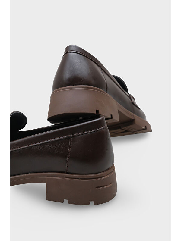 Jessie Trak Tabanlı Metal Tokalı Kadın Loafer - Görsel 5