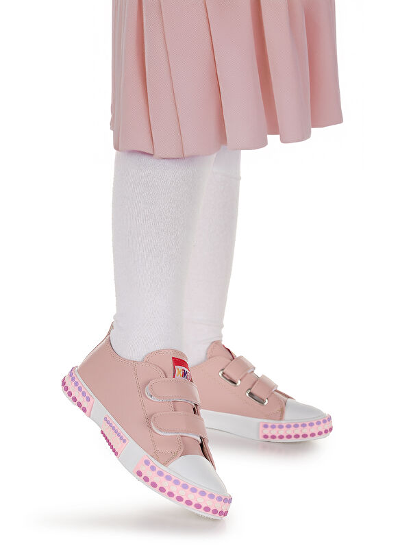 Kach Cırtlı Kız Bebek Günlük Spor Ayakkabı - Görsel 4