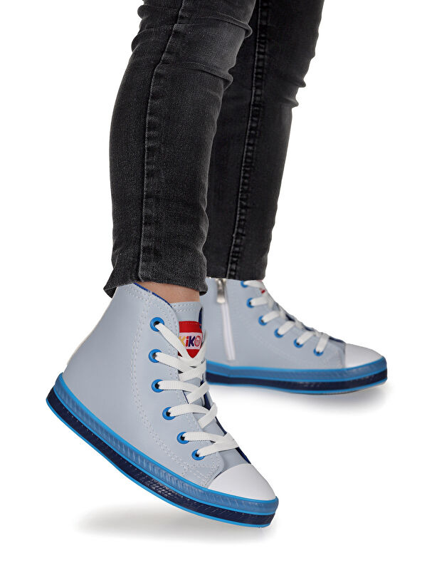 Pant Günlük Bağcıklı Fermuarlı Erkek Çocuk Spor Ayakkabı - Görsel 4