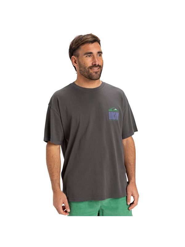 Quiksilver Evo Endless Type Erkek Beyaz Tişört