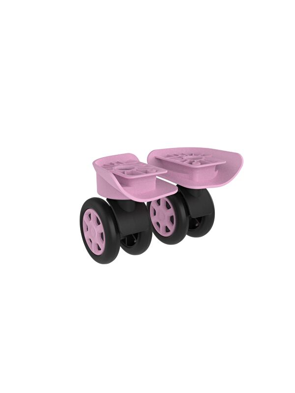 Keo Plus PP Valiz Tekerleği Sağ ve Sol Pembe Renk