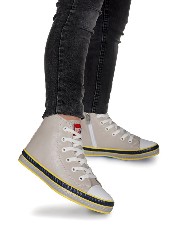 Pant Günlük Bağcıklı Fermuarlı Erkek Çocuk Spor Ayakkabı - Görsel 4